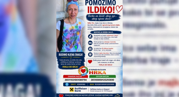 Pomozimo Ildiko Tot iz…