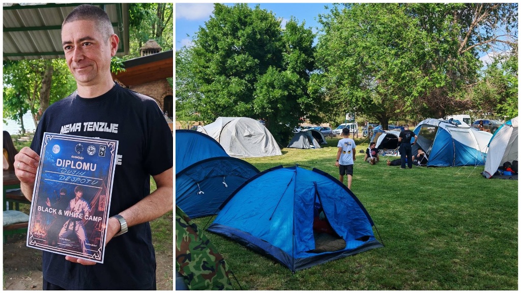 Više od 40 mališana na Black & White Campu u Novom Bečeju: Karate i ninjitsu spojili trening, prijateljstvo i boravak u prirodi