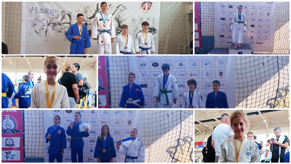 Uspešan niz džudista: Medalje u Srbiji, Bosni i Hercegovini i Crnoj Gori