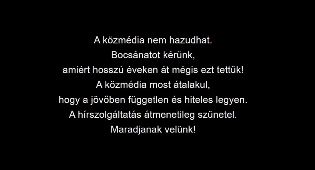 Mađarski javni servis M1 obustavio vesti: „Javni mediji ne smeju da lažu”