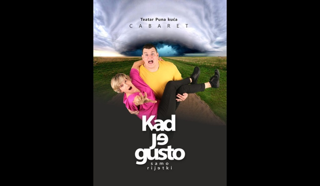 plakat Kad je gusto 1