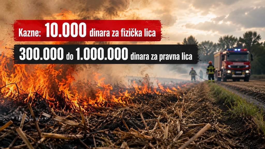 Apel građanima: Ne spaljujte biljne ostatke na otvorenom