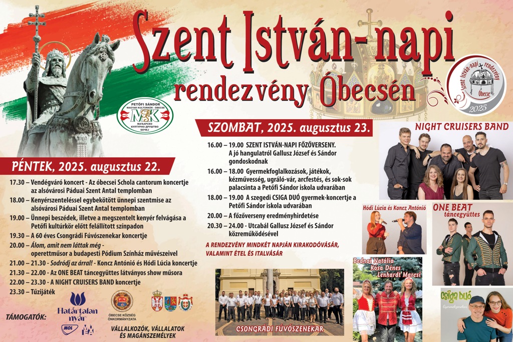 PSMK Szent Istvan plakat 2025